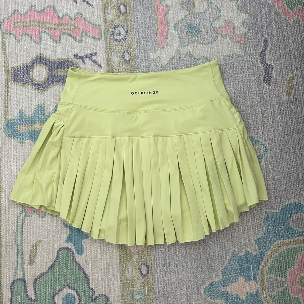 GOLD HINGE Tennis Skirt